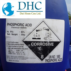 Acid Phosphoric - Công Ty TNHH Thương Mại Dịch Vụ Đại Hoàn Cầu